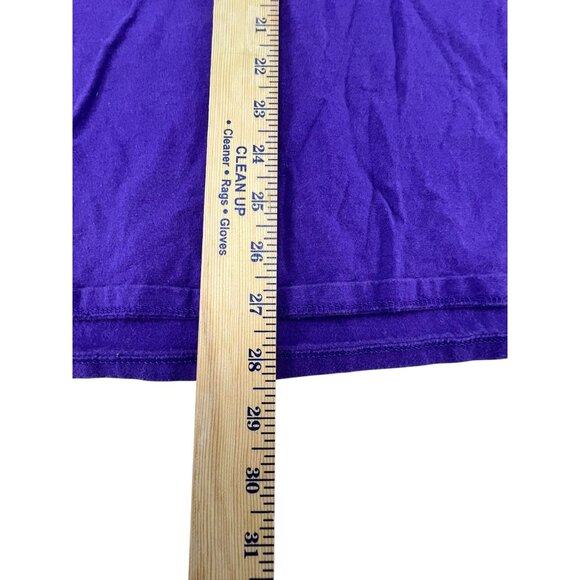 Champion Purple Graphic T-Shirt XL Mens Authentic Athletic Casual Cotton Comfort - Picture 6 of 14